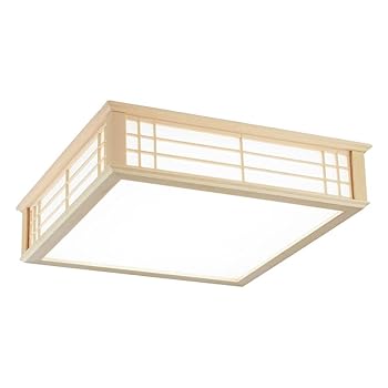 【中古】【未使用】オーム(OHM) LED和風シーリングライト 調光 12畳用 昼光色 リモコン付き 天然木 和室 LE-W50DBK2-K 06-5252 オーム電機