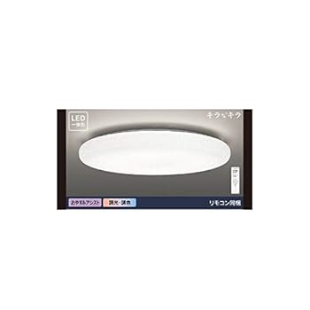 【中古】東芝ライテック LEDシーリングライト キラキラ 12畳 φ585