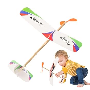 【中古】モデル飛行機 | 飛行機組み立ておもちゃ - 屋外教育学習アクティビティ 男の子 女の子 幼児 子供向け