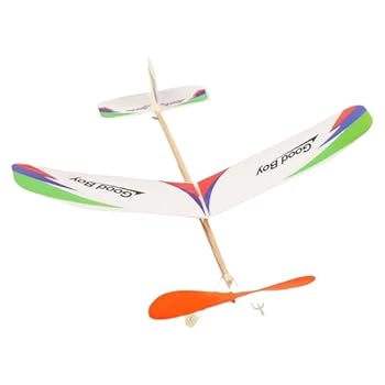 乐天商城 - 【中古】【未使用】飛行機モデル - 飛行機組み立ておもちゃ - 屋外公園や誕生日カーニバルパーティー向けゴム動力学習トイ