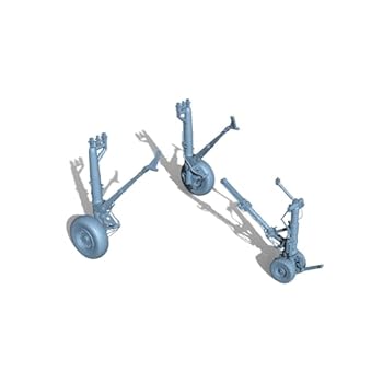 【中古】MRY-SFW LY48270A 1/48 モデルアップグレードパーツ アメリカ空軍 A-6 イントルーダー ランディングギア 番号81708 1セット