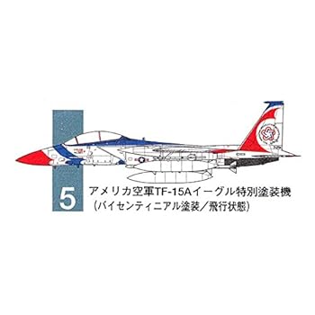 【中古】【未使用】タカラ 海洋堂 ワールドウイングスミュージアム 1/200 模型 F-15 イーグル アメリカ空軍 TF-15A 特別塗装機 バイセンティニアル塗装/飛行状態