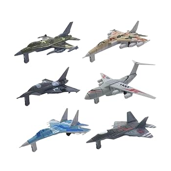 Airplane - 【中古】Luwecf 6x合金金属航空機モデル飛行機モデル寝室用コレクションデスクトップ