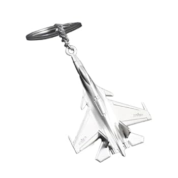 【中古】a aternee 飛行機キーチェーン 戦闘機モデル 航空収集品 ディスプレイ シミュレーション飛行機モデル おもちゃ 飛行機モデル 車用ペンダント 財