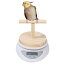 【中古】オウムスケール - 鳥の体重スケール、ペットの鳥のスケール|オウムトレーニングは、止まり木、..