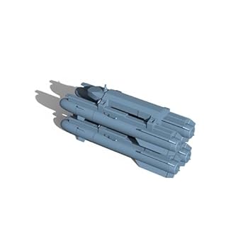 【中古】【未使用】MRY-SFW 1/32 モデルアップグレードアメリカ空軍AGM114地獄火対戦車ミサイル四連 航..