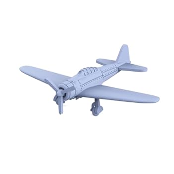 【中古】MRY-SFW YZR700602A 1/700 ミリタリーモデルキット 日本 A6M2 零戦 タッチダウン(3)