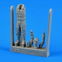 【中古】【未使用】エアロボーナス AB-480074 1/48 German Luftwaffe Pilot WWII with life jacket
