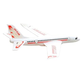 【中古】Oshhni 手発射飛行機軽量航空モデル屋外玩具おかしいグライダー飛行機手発射フォーム飛行機ヤード, 赤