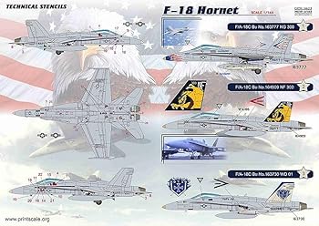 【中古】プリントスケール 144-019 1/144 F-18 ホーネット