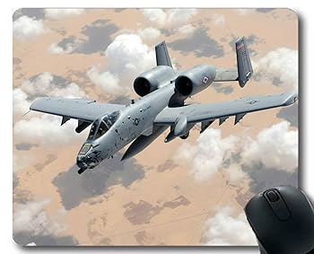 【中古】カスタムオリジナルマウスパッド、飛行機飛行機着陸フライトデッキ船キャリアパーソナライズされた四角形ゲーミングマウスパッド
