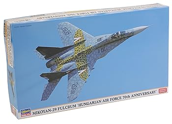 【中古】【未使用】ハセガワ 1/72 ハンガリー空軍 ミグ29 フルクラム ハンガリー空軍 70周年記念塗装 プラモデル 02062