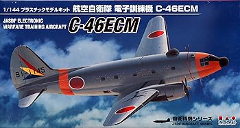 【中古】プラッツ 1/144 航空自衛隊 C-46ECM プラモデル