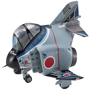 【中古】ハセガワ たまごひこーき F-4 ファントムII 301SQ ファントムフォーエバー 2020 ワッペン付き ノンスケール プラモデル 60520(3)