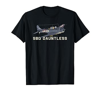 【中古】【未使用】SBD ドーントレス WW2 アメリカンダイブ爆撃機 Tシャツ