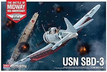 【中古】アカデミー(Academy) 1/48 アメリカ海軍 SBD-3 ドーントレス ミッドウェイ作戦 プラモデル 12345 成型色【メーカー名】【メーカー型番】【ブランド名】Academy 飛行機・ヘリコプター, おもちゃ_2colu...