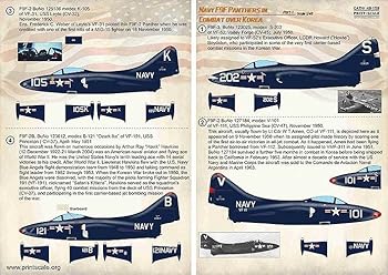 Rakuten - 【中古】プリントスケール 48-159 1/48 アメリカ海軍 F9F-2-3 パンサー 朝鮮戦争 Part1