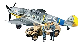 【中古】タミヤ 1/48 スケール限定商品 ドイツ軍 メッサーシュミット Bf109 G-6&キューベルワーゲン82型 セット プラモデル 25204 成型色【メーカー名】【メーカー型番】【ブランド名】タミヤ(TAMIYA) 飛行機・ヘリコプター, おもちゃ_2column, おもちゃ ストア 【商品説明】タミヤ 1/48 スケール限定商品 ドイツ軍 メッサーシュミット Bf109 G-6&キューベルワーゲン82型 セット プラモデル 25204 成型色当店では初期不良に限り、商品到着から7日間は返品を 受付けております。お問い合わせ・メールにて不具合詳細をご連絡ください。他モールとの併売品の為、完売の際はキャンセルご連絡させて頂きます。中古品の商品タイトルに「限定」「初回」「保証」「DLコード」などの表記がありましても、特典・付属品・帯・保証等は付いておりません。電子辞書、コンパクトオーディオプレーヤー等のイヤホンは写真にありましても衛生上、基本お付けしておりません。※未使用品は除く品名に【import】【輸入】【北米】【海外】等の国内商品でないと把握できる表記商品について国内のDVDプレイヤー、ゲーム機で稼働しない場合がございます。予めご了承の上、購入ください。掲載と付属品が異なる場合は確認のご連絡をさせて頂きます。ご注文からお届けまで1、ご注文⇒ご注文は24時間受け付けております。2、注文確認⇒ご注文後、当店から注文確認メールを送信します。3、お届けまで3〜10営業日程度とお考えください。4、入金確認⇒前払い決済をご選択の場合、ご入金確認後、配送手配を致します。5、出荷⇒配送準備が整い次第、出荷致します。配送業者、追跡番号等の詳細をメール送信致します。6、到着⇒出荷後、1〜3日後に商品が到着します。　※離島、北海道、九州、沖縄は遅れる場合がございます。予めご了承下さい。お電話でのお問合せは少人数で運営の為受け付けておりませんので、お問い合わせ・メールにてお願い致します。営業時間　月〜金　11:00〜17:00★お客様都合によるご注文後のキャンセル・返品はお受けしておりませんのでご了承ください。0