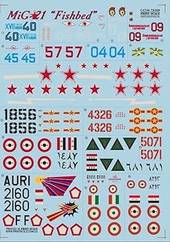【中古】プリントスケール 72-009 1/72 Mig-21 