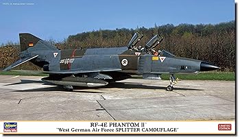 【中古】ハセガワ(Hasegawa) 1/72 RF-4E ファントムII 西ドイツ空軍スプリッター迷彩 プラモデル 02445