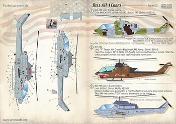 樂天商城 - 【中古】プリントスケール 72-290 1/72 ベル AH-1 コブラ コンプリートセット
