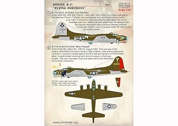 樂天商城 - 【中古】プリントスケール 48-115 1/48 ボーイング B-17 フライングフォートレス Part1