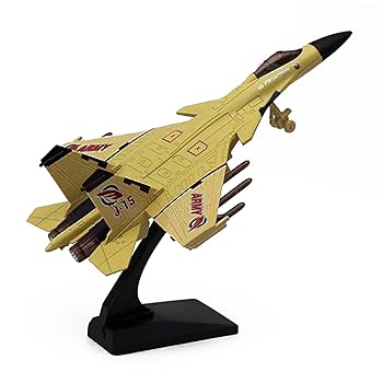 【中古】【未使用】1:100航空航空機合金モデルJ-15合金戦闘機の音と光の引き戻し軍用金属モデルコレクション