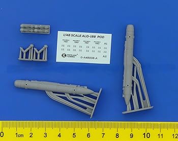 【中古】Orange Hobby （A48-063-98）1/48 AN/ALQ-188 電子模擬吊艙（2個セット）