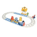 【中古】【未使用】漫画の線路のおもちゃ現実的なため 2 台車子供動物 Railraod ミュージカルおもちゃイースター