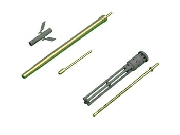 【中古】マスター AM-48-126 1/48 ミル24 (ハインド D/E) のヤクシェフ ボルゾフ JakB-12.7mmガトリングガンとDUASプローブ (金属およびレジンパーツ)