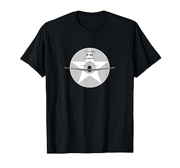 【中古】【未使用】カーチスP-40ウォーホークWW2戦闘機 Tシャツ