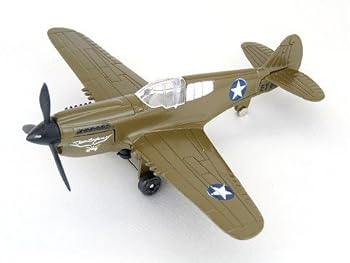 【中古】P-40 WARHAWK(戦闘機) 飛行機 ダイキャスト 【4.5インチダイキャスト】