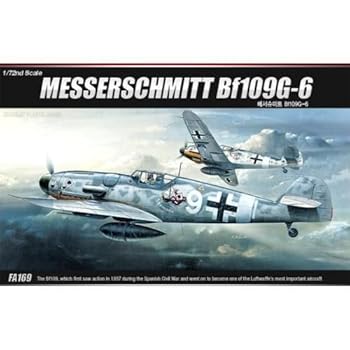 Academy Plastic Model Kit 1/72 Messerschmitt Bf109G-6