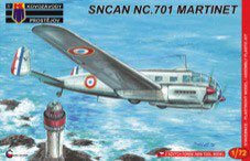 【中古】1/72 SNCAN NC.701 マルティネ フランス、 ポーランド、スエーデン プラモデル