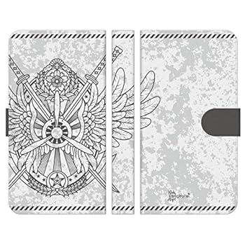 【中古】ブレインズ OPPO A55s 5G 手帳型 スマホ ケース カバー 零戦 2-3 涼 戦闘機 翼 羽 花 ミリタリー 勲章 紋章 飛行機 零式艦上戦闘...