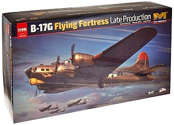 【中古】【未使用】HKモデル 1/32 B-17G フライングフォートレス 爆撃機 プラモデル 01E030