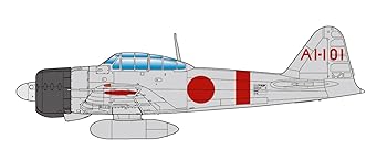 【中古】【未使用】プラッツ 1/48 WW2 日本海軍 零式艦上戦闘機 二一型 第1航空戦隊(空母 赤城/加賀 搭載機) プラモデル AE-35 (飛行機)