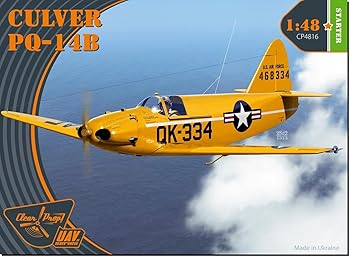 【中古】クリアープロップ 1/48 カルヴァー PQ-14B ターゲットドローン プラモデル CPU4816 (飛行機)(3)