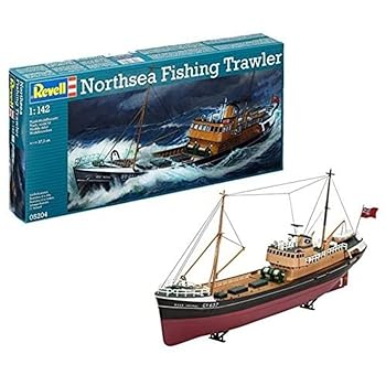 【中古】【未使用】ドイツレベル(Revell) 1/142 Northsea トロール 漁船 05204 プラモデル