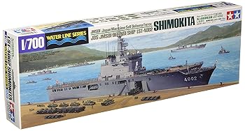 【中古】タミヤ 1/700 ウォーターラインシリーズ No.006 海上自衛隊輸送艦 LST-4002 しもきた プラモデル 31006