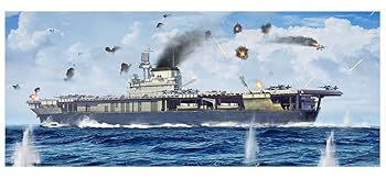 【中古】【未使用】トランペッター 1/700 アメリカ海軍 航空母艦 CV-5 ヨークタウン プラモデル 06707
