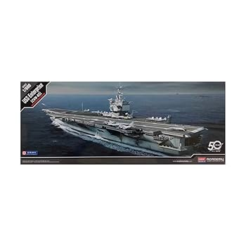 【中古】【未使用】アカデミー 1/600 アメリカ海軍 原子力航空母艦 CVN-65 エンタープライズ プラモデル 14400