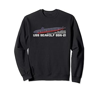 Rakuten - 【中古】【未使用】USSシーウルフSSN-21潜水艦インフォグラフィック トレーナー
