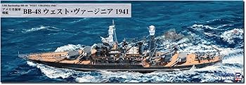【中古】【未使用】ピットロード 1/700 スカイウェーブシリーズ アメリカ 戦艦 BB-48 ウェスト・ヴァージニア 1941 プラモデル W267 (船)