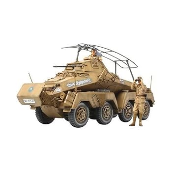 【中古】タミヤ 1/35 ミリタリーミニチュアシリーズ No.297 ドイツ陸軍 8輪重装甲車 Sd.Kfz.232 アフリ..