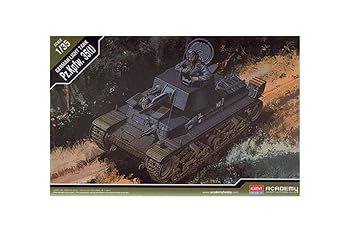 【中古】アカデミー 1/35 第二次世界大戦 ドイツ軍 35 (t)軽戦車 プラモデル 13280