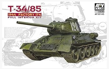 【中古】【未使用】AFVクラブ 1/35 ソビエト連邦軍 T-34/85 第174工場製 プラモデル FV35145