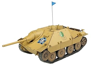 【中古】【未使用】プラッツ ガールズ&パンツァー最終章 38(t)改(ヘッツァー仕様) カメさんチーム 10周年をお祝いするよ! 1/35スケール プラモデル GP-78 成型色