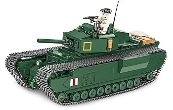 【中古】 039 Cobi Company of Heroes 3 3046 チャーチル Mk.III 歩兵戦車 (イギリス軍) 1/35スケール