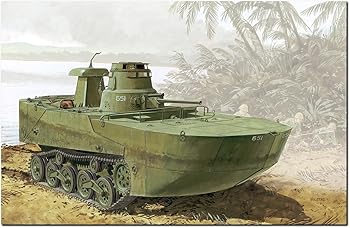 【中古】【未使用】プラッツ/MONO ドラゴン 1/35 タンクス・オブ・ザ・ワールド11 WW2 日本海軍 特二式内火艇 カミ 海上浮航形態 (後期型フロート) プラモデル MD01